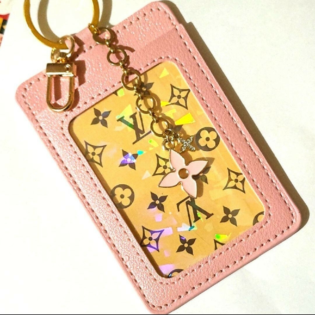 LOUIS VUITTON(ルイヴィトン)の希少♥LOUIS VUITTON♦モノグラムトランプ １枚 新品パスケース　⑰ レディースのファッション小物(パスケース/IDカードホルダー)の商品写真