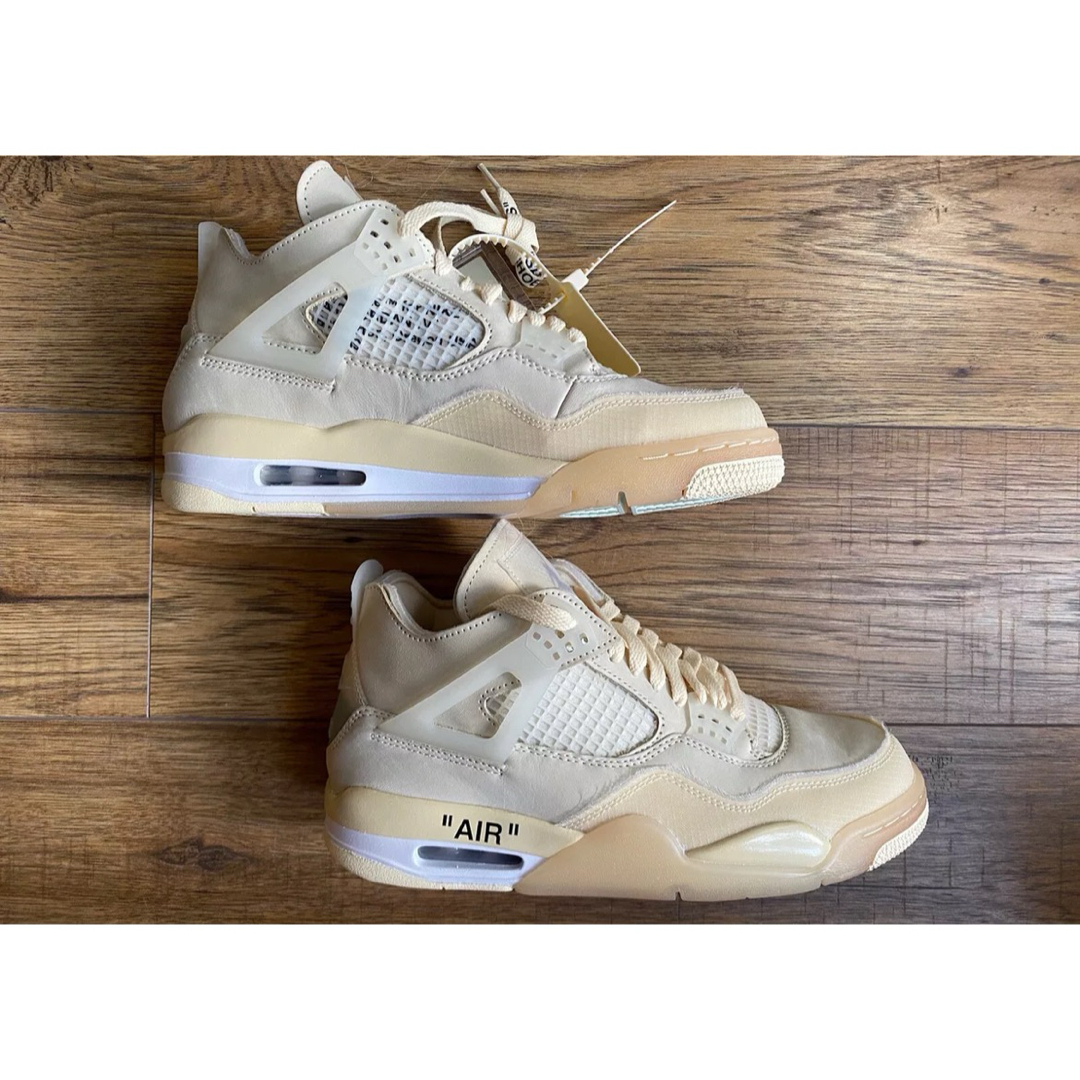 NIKE(ナイキ)のNike OFF-WHITE Air Jordan 4 Sail 26.5cm メンズの靴/シューズ(スニーカー)の商品写真