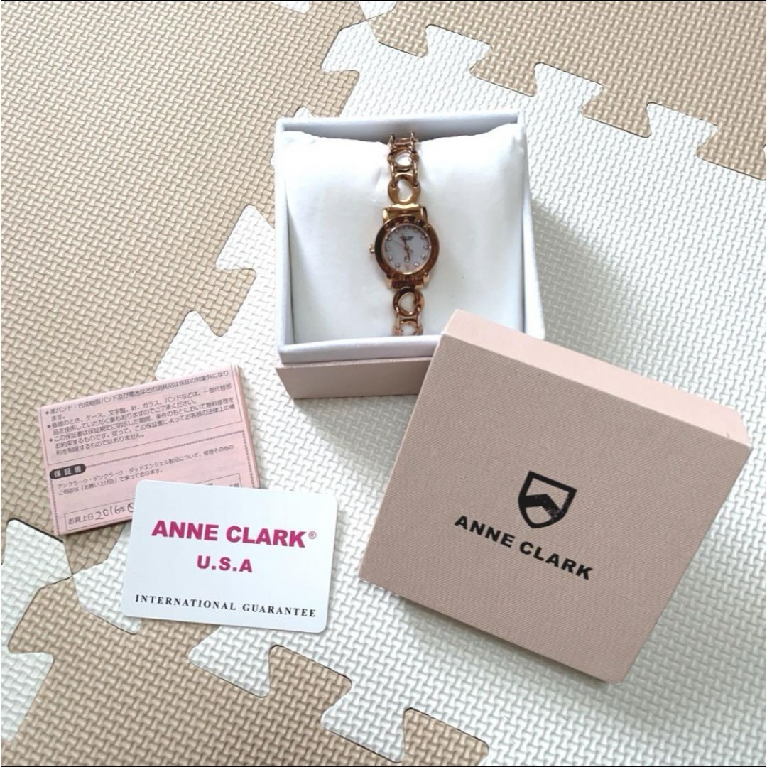 ANNE CLARK(アンクラーク)の美品 ANNE CLARK 腕時計 アンクラーク お洒落 レディースのファッション小物(腕時計)の商品写真