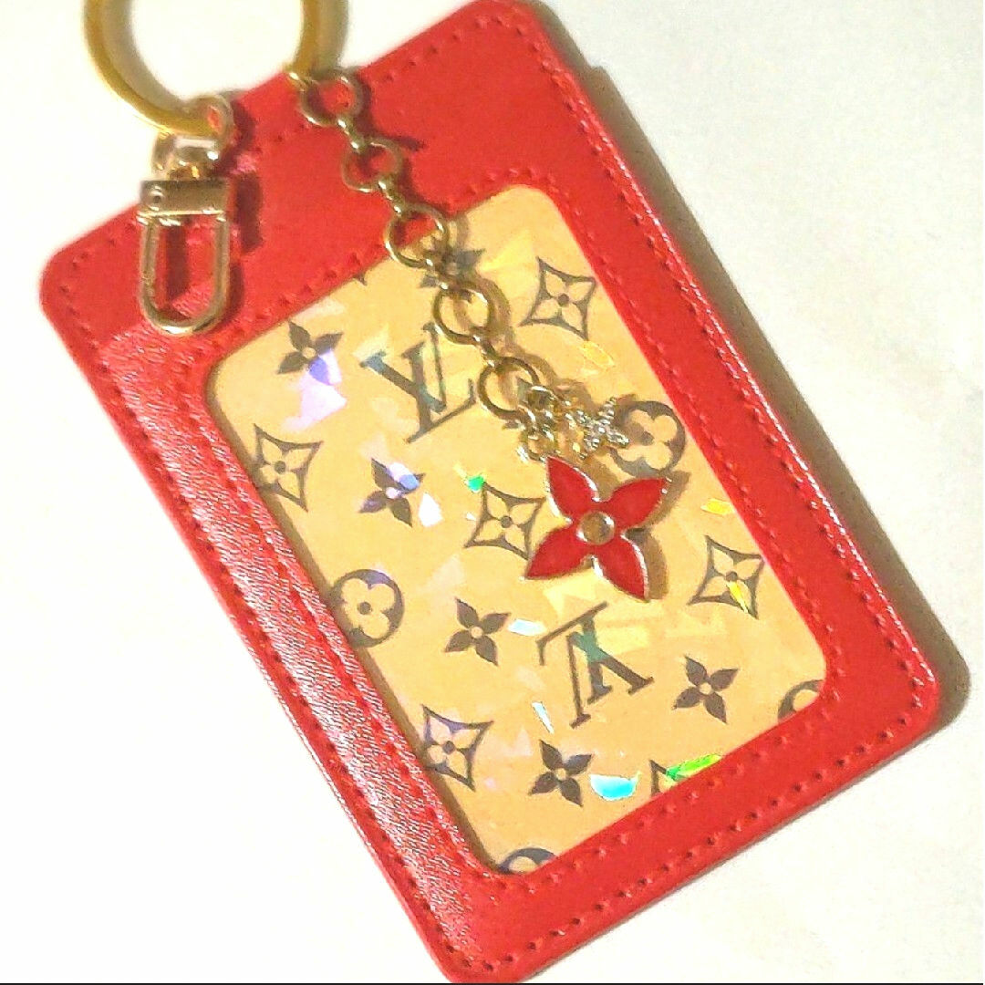 LOUIS VUITTON(ルイヴィトン)の希少♥LOUIS VUITTON♦モノグラムトランプ １枚 新品パスケース　⑱ レディースのファッション小物(パスケース/IDカードホルダー)の商品写真