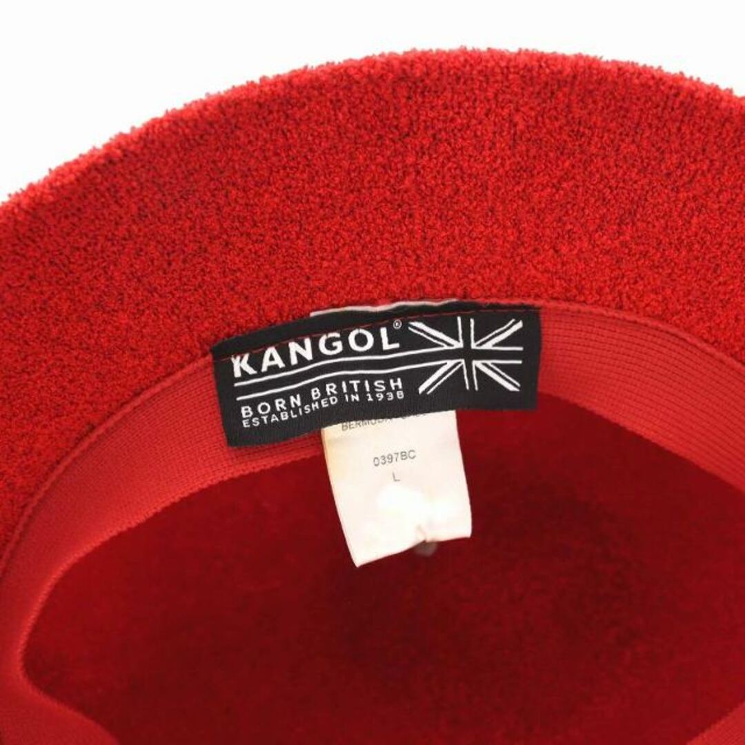 KANGOL(カンゴール)のカンゴール バルミューダ カジュアル メトロハット バケットハット 帽子 L 赤 レディースの帽子(その他)の商品写真