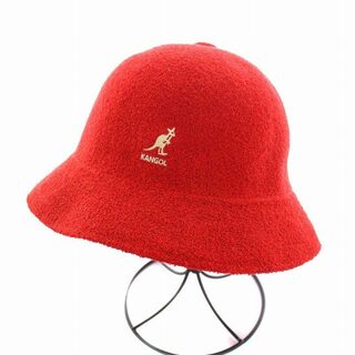 カンゴール(KANGOL)のカンゴール バルミューダ カジュアル メトロハット バケットハット 帽子 L 赤(その他)