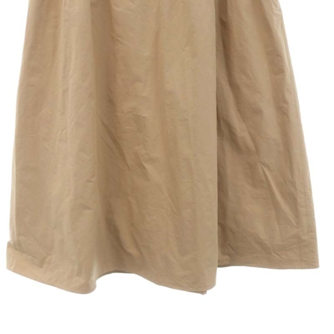Ballsey(ボールジィ)のボールジー ピーチタフタ ヨークギャザースカート ロング丈 36 M ベージュ レディースのスカート(ロングスカート)の商品写真