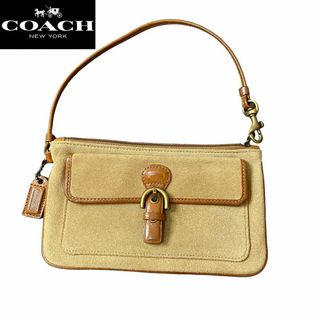 コーチ(COACH)の即日発送 美品COACH  スウェード  ショルダーバッグ ミニバッグ　ポーチ(ショルダーバッグ)