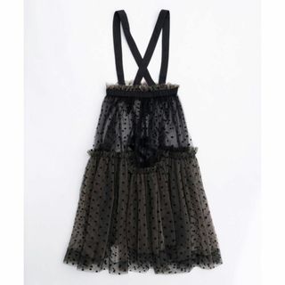 メゾンスペシャル(MAISON SPECIAL)の新品 MAISON SPECIAL Suspender Tulle Skirt(ロングワンピース/マキシワンピース)