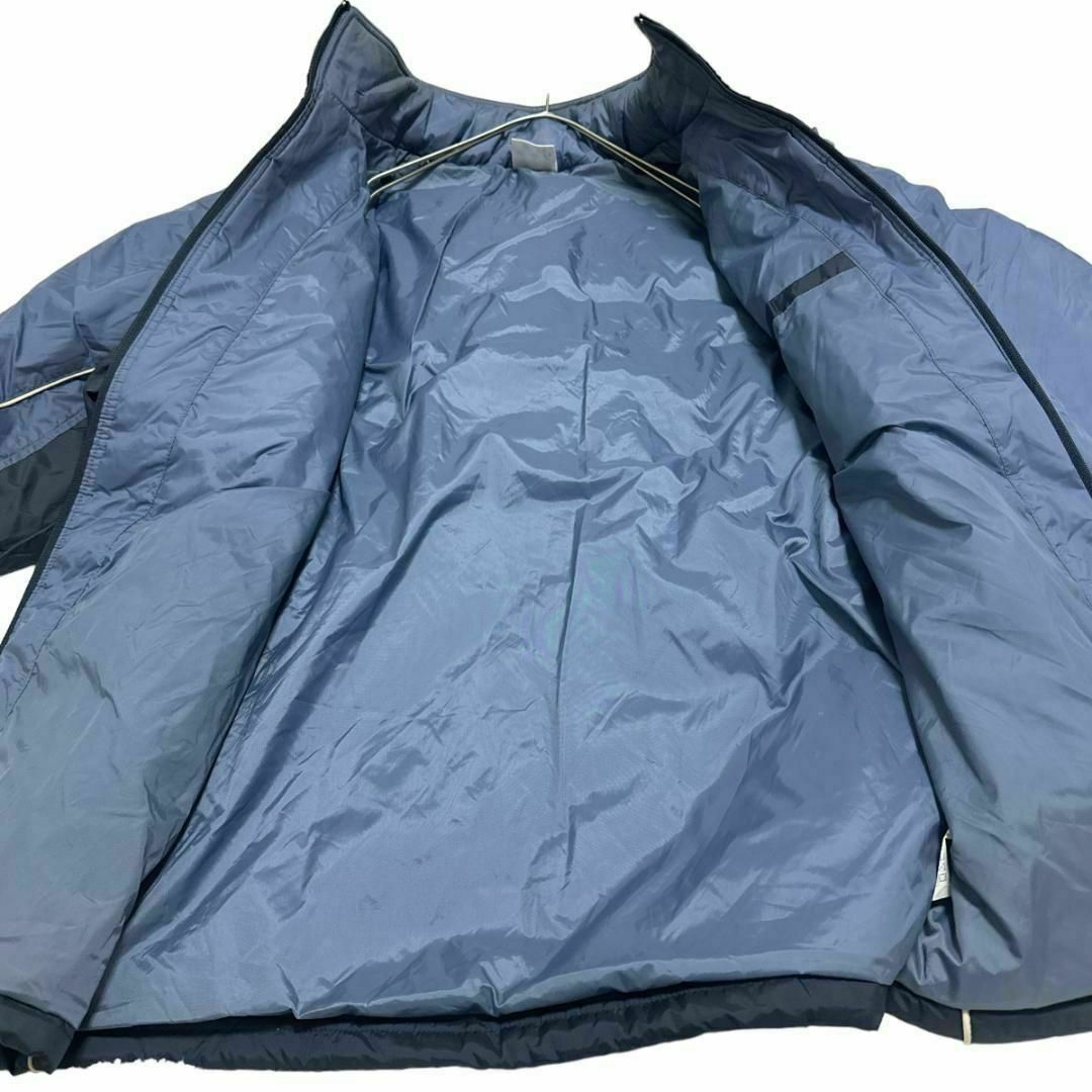 Reebok(リーボック)のReebok 中綿ナイロンジャケット フーディ 厚手 US古着 d79 メンズのジャケット/アウター(ナイロンジャケット)の商品写真