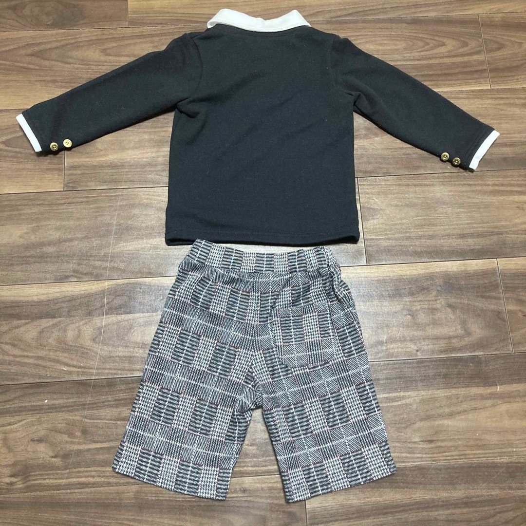 男の子　フォーマル　上下　100 キッズ/ベビー/マタニティのキッズ服男の子用(90cm~)(ドレス/フォーマル)の商品写真