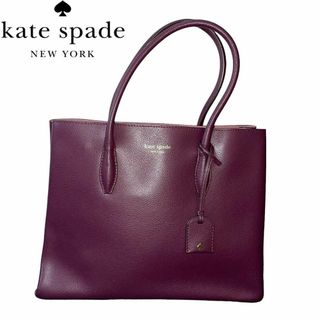 ケイトスペードニューヨーク(kate spade new york)の即日発送 未使用 Kate Spade トートバッグ ハンドバッグ 紅色 レザー(トートバッグ)