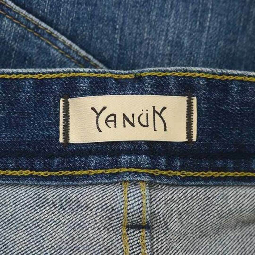 YANUK(ヤヌーク)のヤヌーク ANNETTE ストレート デニムパンツ 25 青 57124011 レディースのパンツ(デニム/ジーンズ)の商品写真