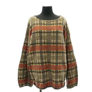 アンフィル jacquard mohair silk blend sweater(ニット/セーター)