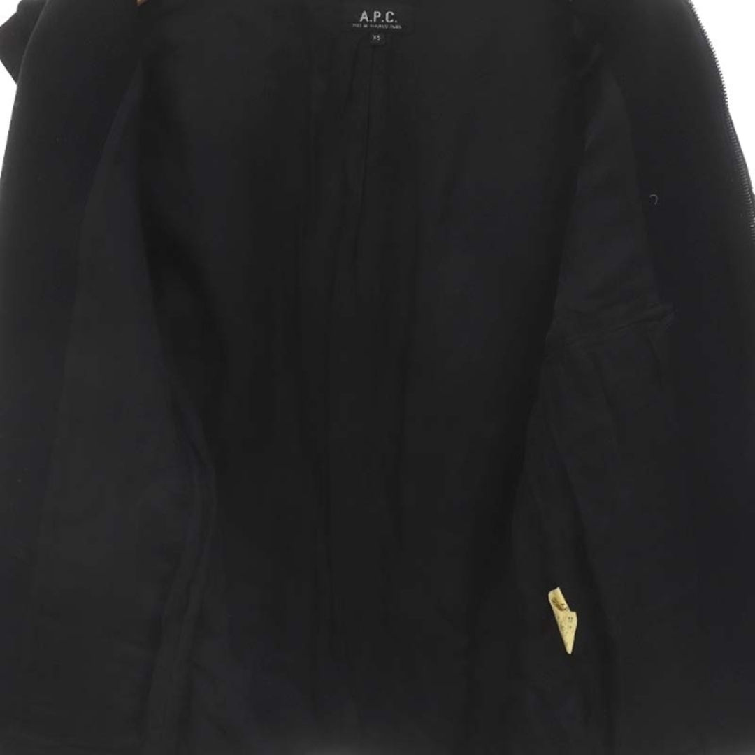 A.P.C(アーペーセー)のアーペーセー A.P.C. ウール ジャケット ステンカラー XS 黒 ブラック レディースのジャケット/アウター(その他)の商品写真