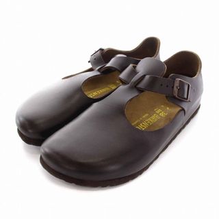 ビルケンシュトック(BIRKENSTOCK)のビルケンシュトック PARIS パリ レザーシューズ 38 24.5cm 茶(その他)