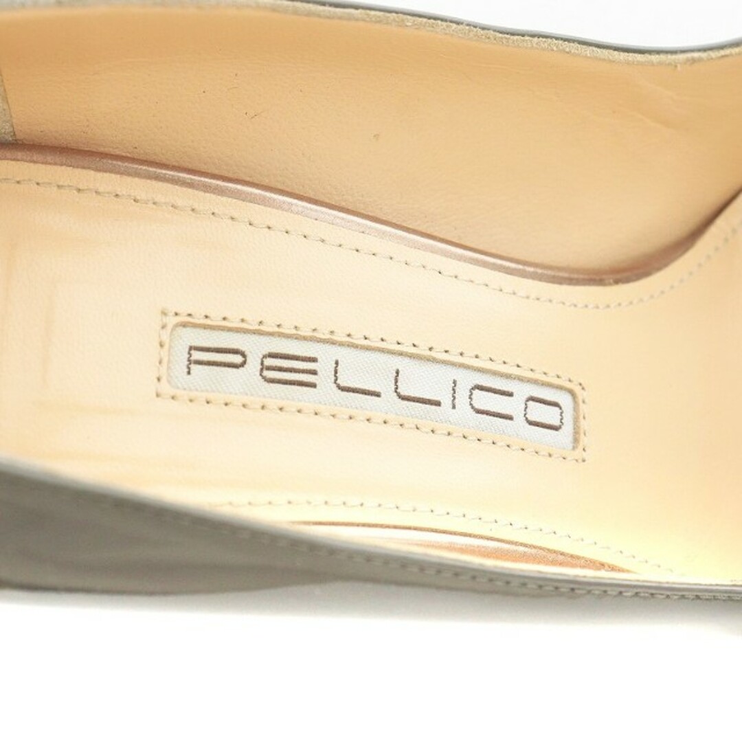 PELLICO(ペリーコ)のペリーコ ANDREA パンプス ヒール 34.5 21.5cm グレー レディースの靴/シューズ(ハイヒール/パンプス)の商品写真