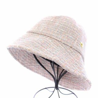 カシラ(CA4LA)のカシラ CA4LA TWEED HAT 4 帽子 ハット ツイード ラメ MIX(その他)