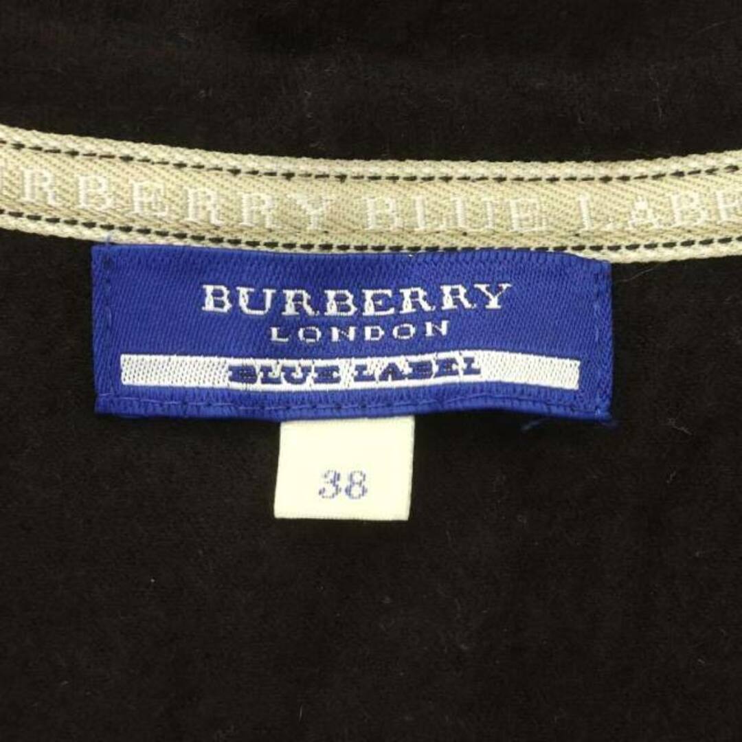 BURBERRY BLUE LABEL(バーバリーブルーレーベル)のバーバリーブルーレーベル ニット セーター チュニック 長袖 Vネック 38 レディースのトップス(ニット/セーター)の商品写真