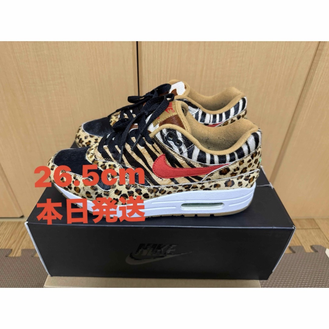 NIKE(ナイキ)のatmos x Nike Air Max 1 DLX "Animal Pack" メンズの靴/シューズ(スニーカー)の商品写真