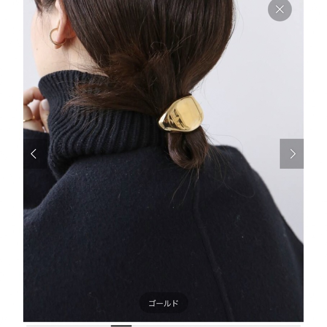 DEUXIEME CLASSE(ドゥーズィエムクラス)のDeuxieme Classe LETICIA レチシアHOOK 01 レディースのヘアアクセサリー(バレッタ/ヘアクリップ)の商品写真