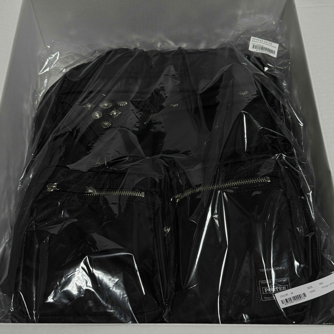 TOGA(トーガ)のTOGA 24SS BACKPACK PORTER SP リュック 黒 メンズのバッグ(バッグパック/リュック)の商品写真