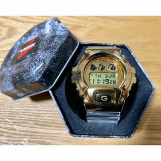 ジーショック(G-SHOCK)の美品　CASIO G-SHOCK 3230 GM-6900SG-9DR ゴールド(腕時計(デジタル))