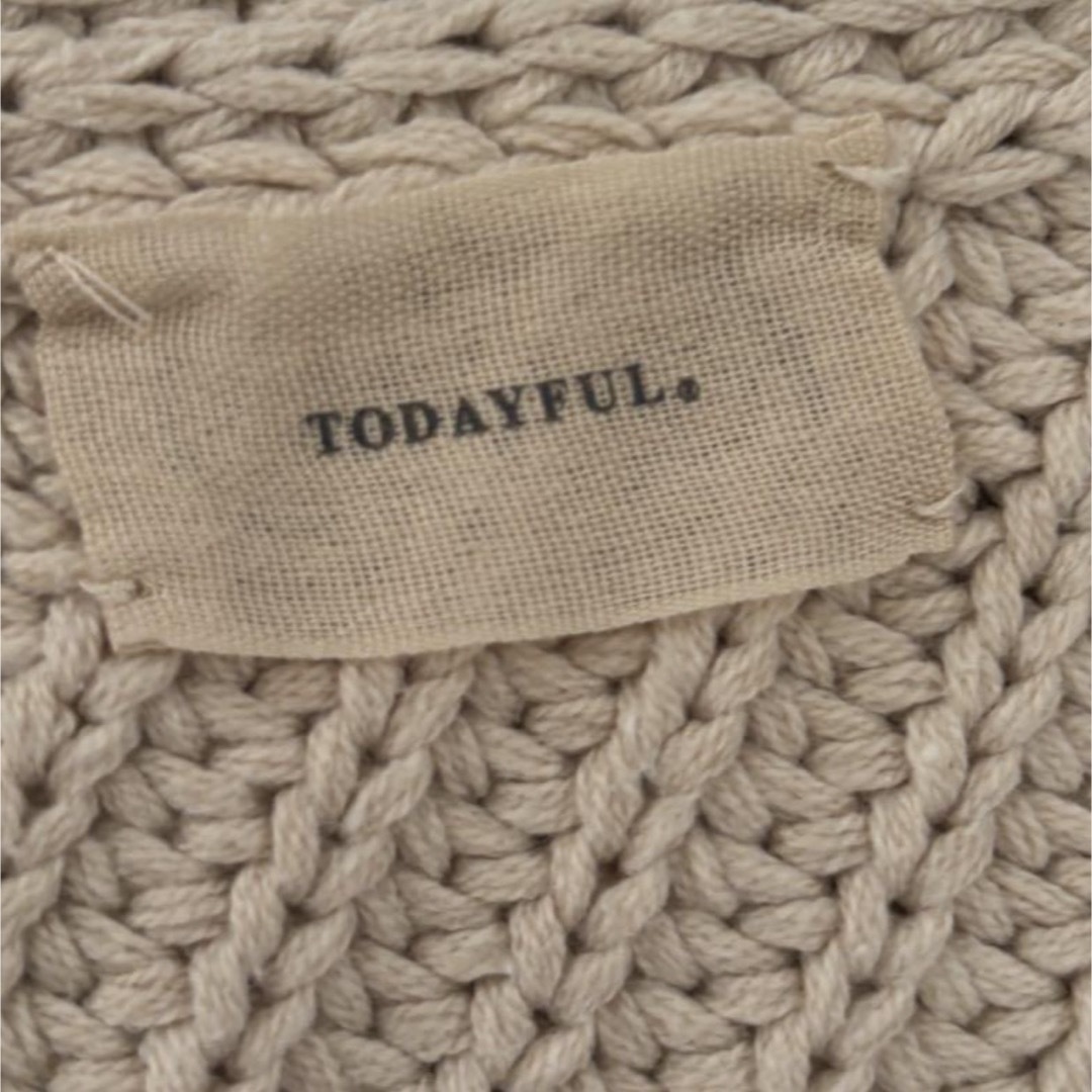 TODAYFUL(トゥデイフル)のTODAYFUL ワンオフショル　ニット レディースのトップス(ニット/セーター)の商品写真