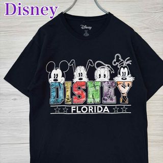 ディズニー(Disney)の【入手困難】Disney ディズニー　Tシャツ　Lサイズ　海外輸入　一点物　レア(Tシャツ/カットソー(半袖/袖なし))