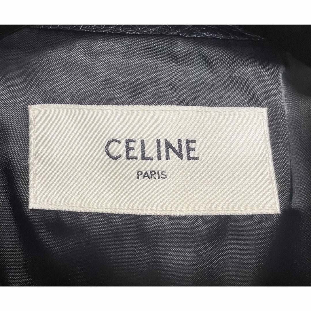 celine(セリーヌ)の希少 19SS Celine ウェスタンレザージャケット 44 シングルレザー メンズのジャケット/アウター(レザージャケット)の商品写真