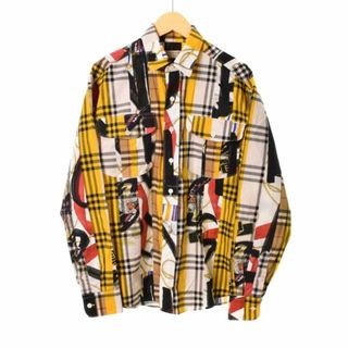 バーバリー(BURBERRY)のバーバリー チェスター ミックス プリント シャツ チェック柄 8001278(シャツ)