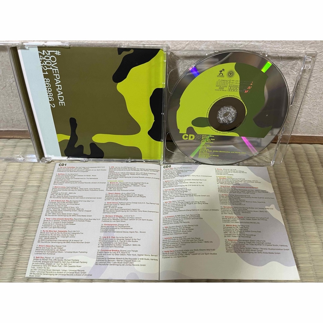 THE LOVEPARADE COMPILATION 2001 エンタメ/ホビーのCD(その他)の商品写真