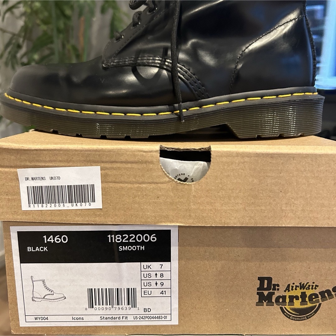 Dr.Martens(ドクターマーチン)の【美品】Dr. Martens マーチン 1460 8 ホールブーツ 箱付き メンズの靴/シューズ(ブーツ)の商品写真