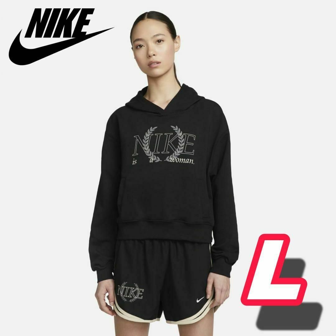 NIKE(ナイキ)のNIKE DF GT FT グラフィック L/S フーディ L DX0176 レディースのトップス(パーカー)の商品写真