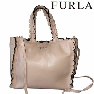 フルラ(Furla)の即日発送 美品 FURLA ハンドバッグ ショルダー 2way マーレット(ハンドバッグ)