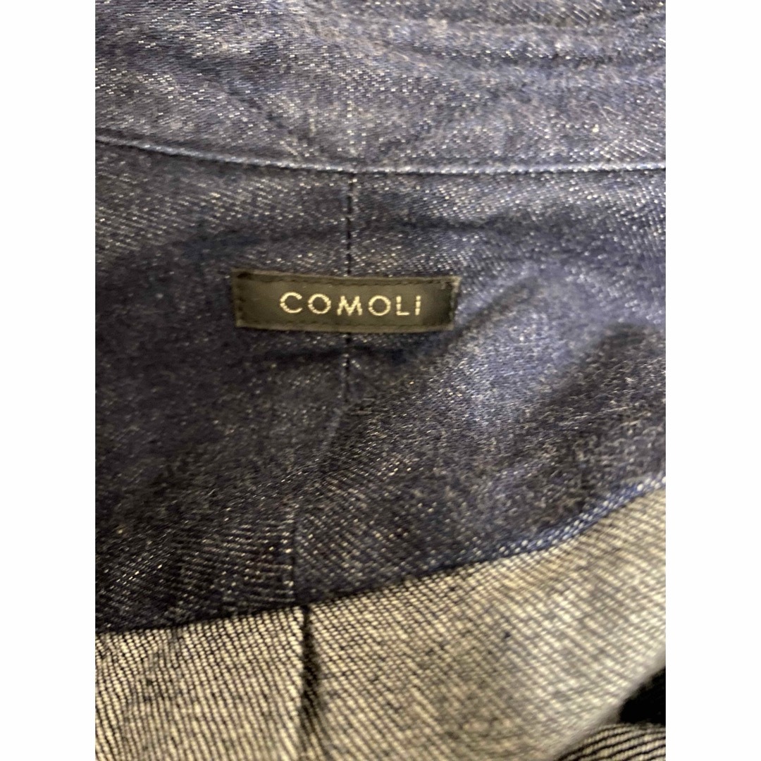 COMOLI(コモリ)のcomoli デニムシャツ navy 2 メンズのトップス(シャツ)の商品写真