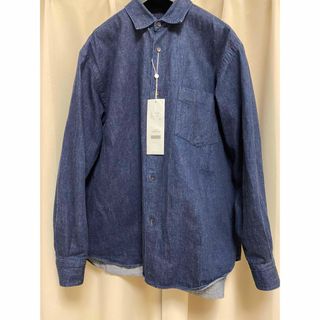 コモリ(COMOLI)のcomoli デニムシャツ navy 2(シャツ)