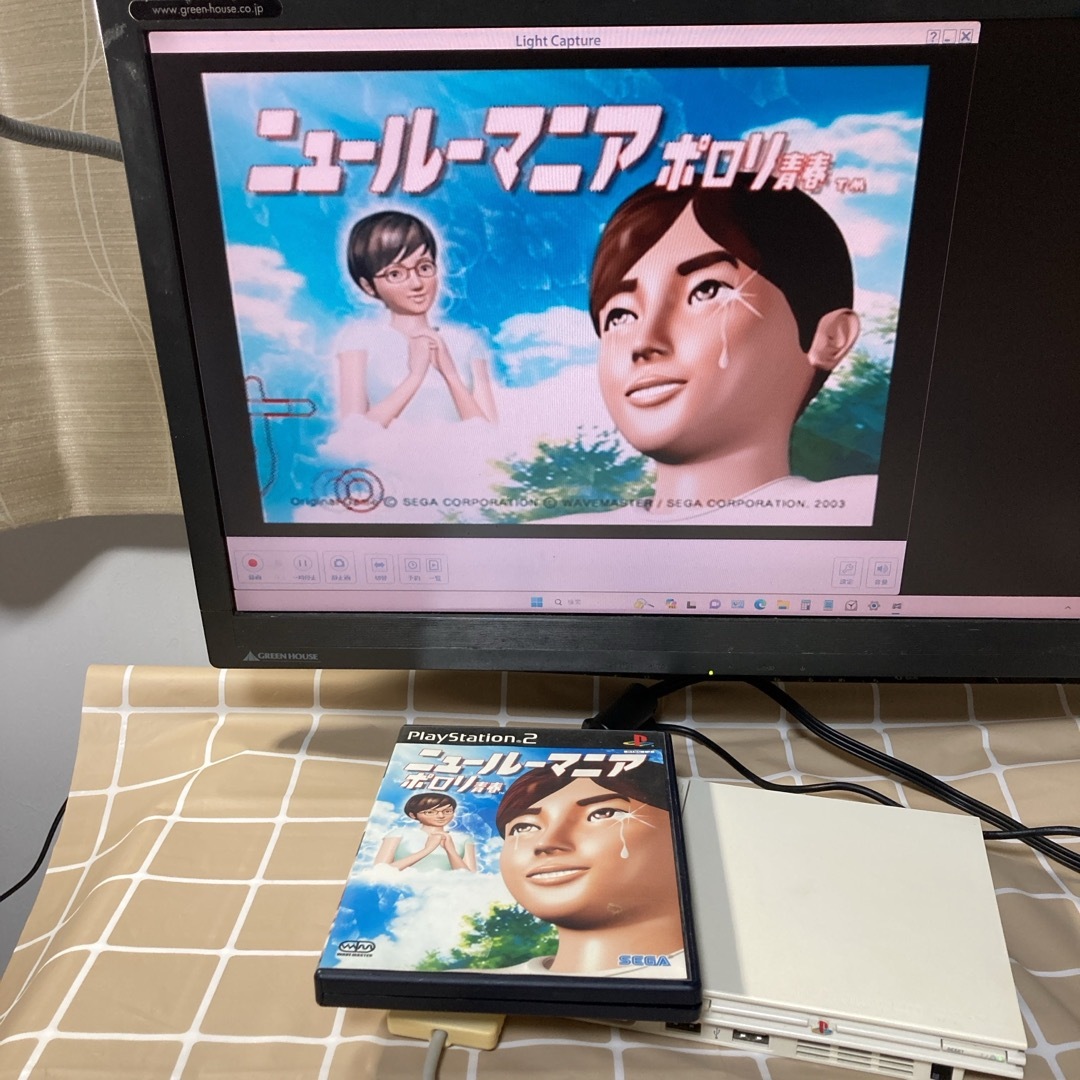 SEGA(セガ)のプレイステーション2ソフト ニュールーマニア ポロリ青春 エンタメ/ホビーのゲームソフト/ゲーム機本体(家庭用ゲームソフト)の商品写真