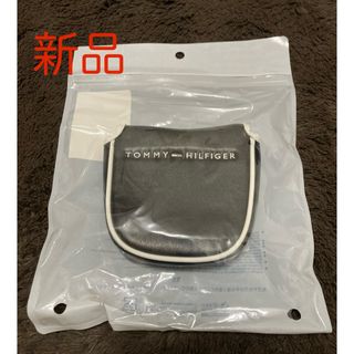 TOMMY HILFIGER -  トミーフィルガーゴルフ ベーシック パターカバー マレットタイプ　新品　黒