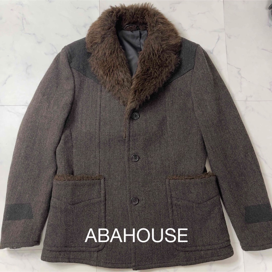 ABAHOUSE(アバハウス)のABAHOUSE メンズ ジャケット ウールジャケット コート ウールコート メンズのジャケット/アウター(その他)の商品写真