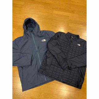 ザノースフェイス(THE NORTH FACE)のTHE NORTH FACE 超大きい sizeXXL  3in1 3way(マウンテンパーカー)