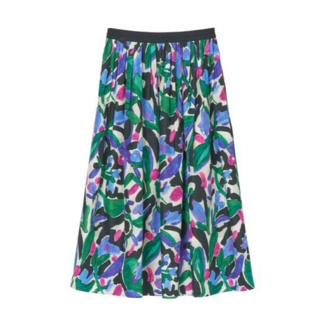 ANAYI(アナイ)のANAYIフラワープリントスカート新品タグ付 レディースのスカート(ロングスカート)の商品写真