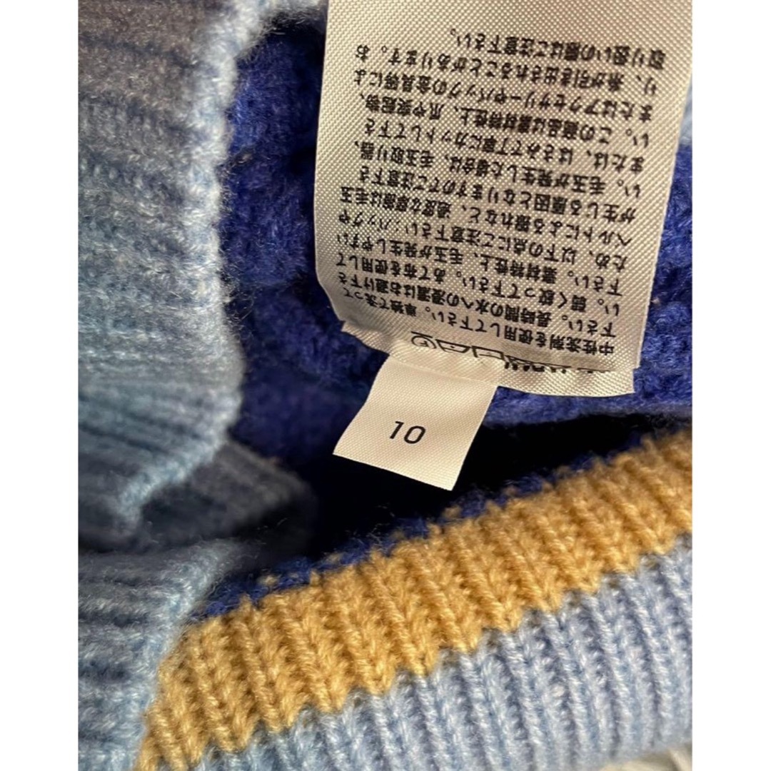 UNIQLO(ユニクロ)のユニクロ マルニコラボ 長袖 ポップコーンニット Vネック セーター XL レディースのトップス(ニット/セーター)の商品写真