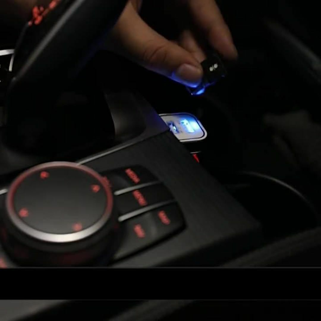 イルミネーションライト イルミライト 車 車内灯 車内 LED USB 照明 自動車/バイクの自動車(車内アクセサリ)の商品写真