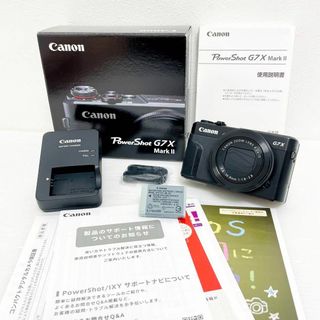 キヤノン(Canon)の展示品 完品 Canon PowerShot G7X MarkⅡ ブラック(コンパクトデジタルカメラ)