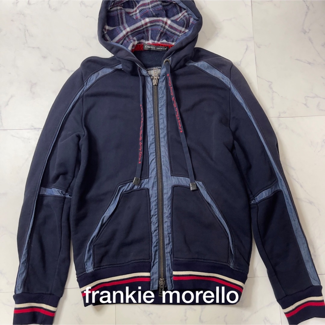 Frankie Morello(フランキーモレロ)のfrankie morello ジップアップパーカー パーカー メンズのトップス(パーカー)の商品写真