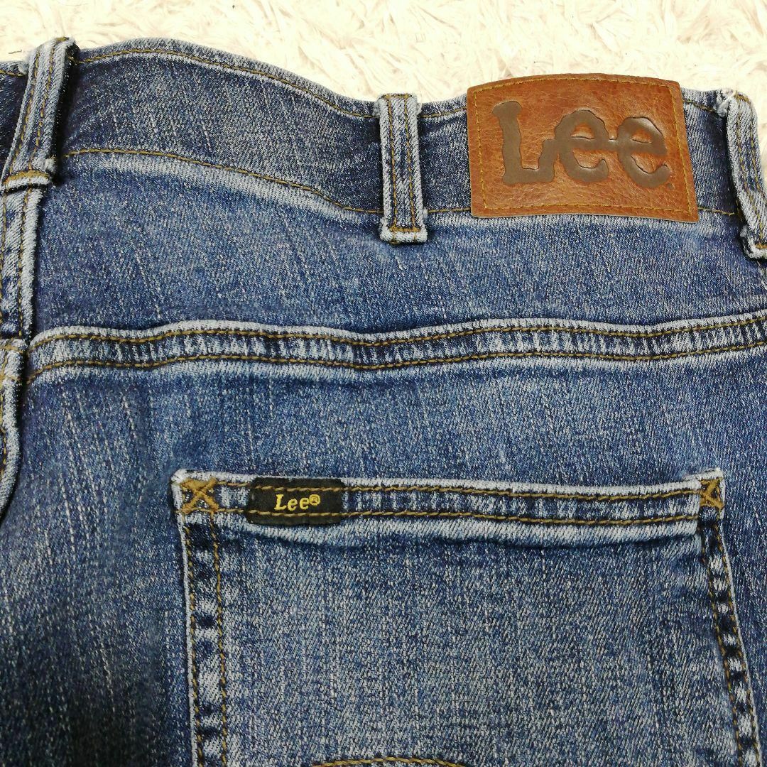 Lee(リー)のLee　リー　デニムパンツ　ジーパン　Gパン　ジーンズ　ペイントデザイン　34 メンズのパンツ(デニム/ジーンズ)の商品写真
