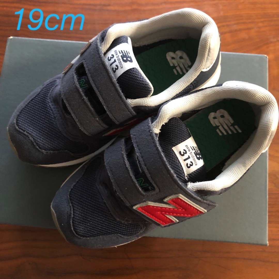 New Balance(ニューバランス)のニューバランス  19cm PO313 キッズ/ベビー/マタニティのキッズ靴/シューズ(15cm~)(スニーカー)の商品写真