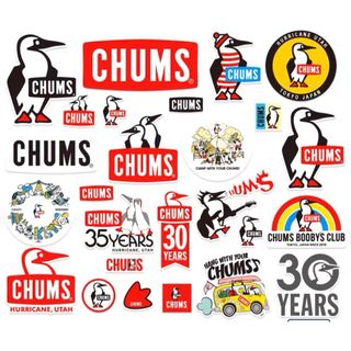 CHUMS - CHUMS チャムス　アウトドア キャンプ 防水 ステッカー　26枚入