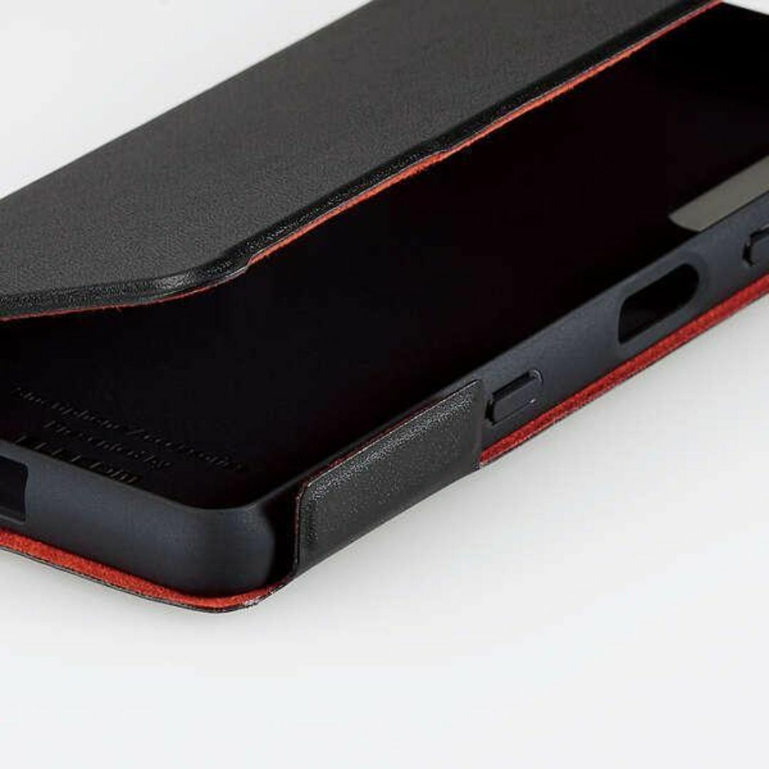 Xperia 10 III 手帳型カバー 高級感のあるソフトレザー ケース 黒 スマホ/家電/カメラのスマホアクセサリー(Androidケース)の商品写真