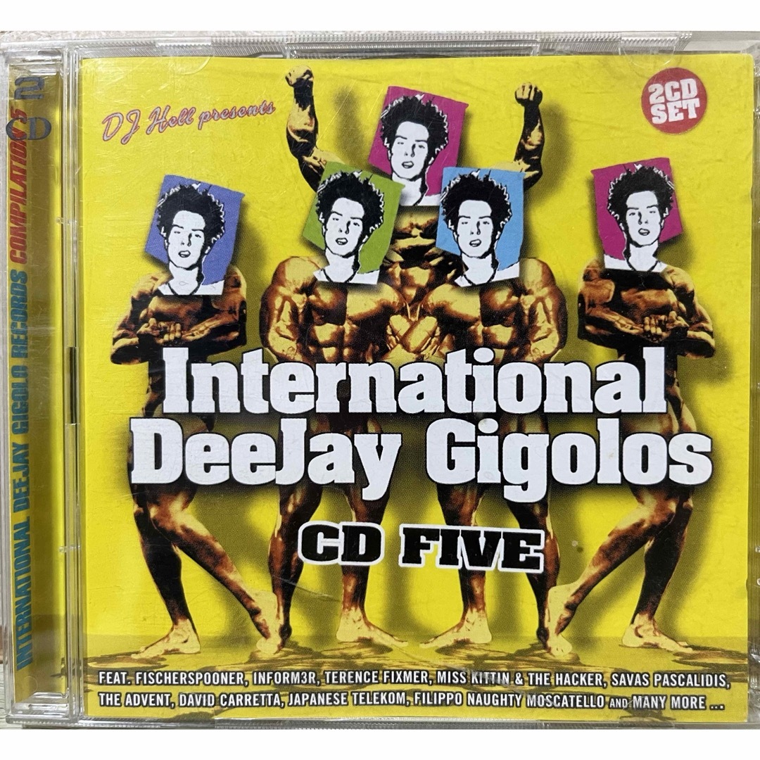 International Deejay Gigolos CD FIVE 2枚組 エンタメ/ホビーのCD(クラブ/ダンス)の商品写真