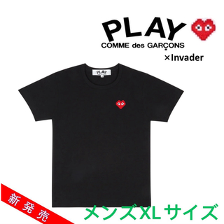 COMME des GARCONS - 【新作】PLAY COMME desGARCONS x INVADER Tシャツ