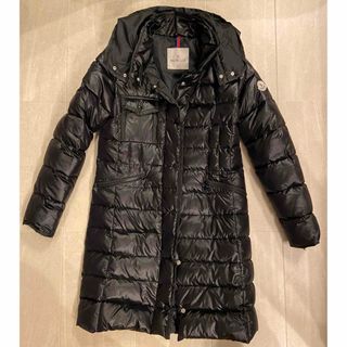 モンクレール(MONCLER)のモンクレール　ロング　ダウン　ブラック　0(ダウンコート)