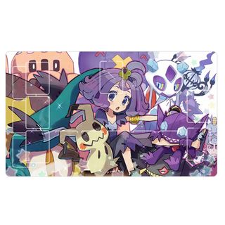 ポケモン(ポケモン)のポケモンカードゲーム アセロラ ミミッキュ ヤミラミ ユキメノコ プレイマット(カードサプライ/アクセサリ)